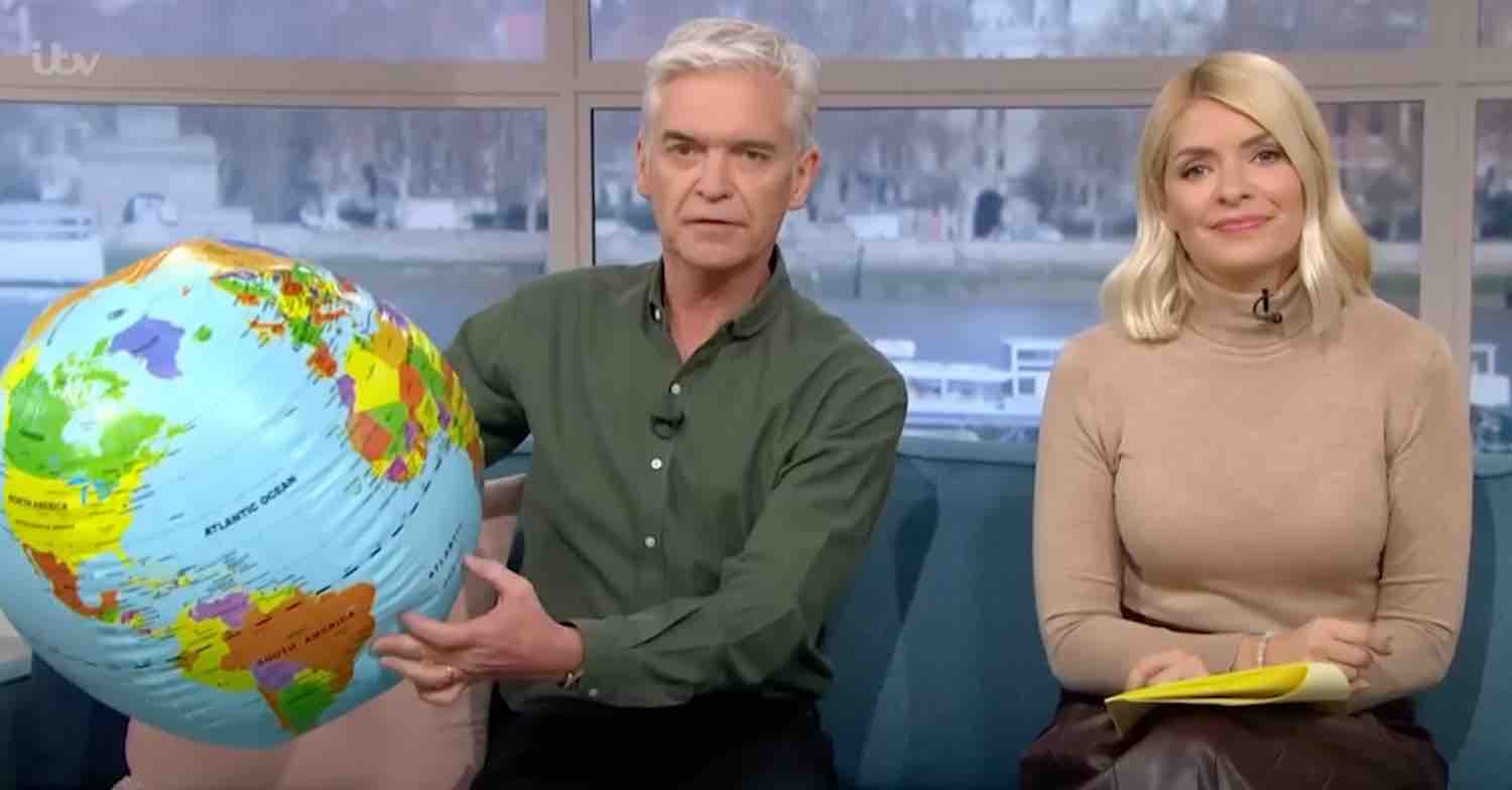 Phillip Schofield and Holly Willoughby on This Morning 