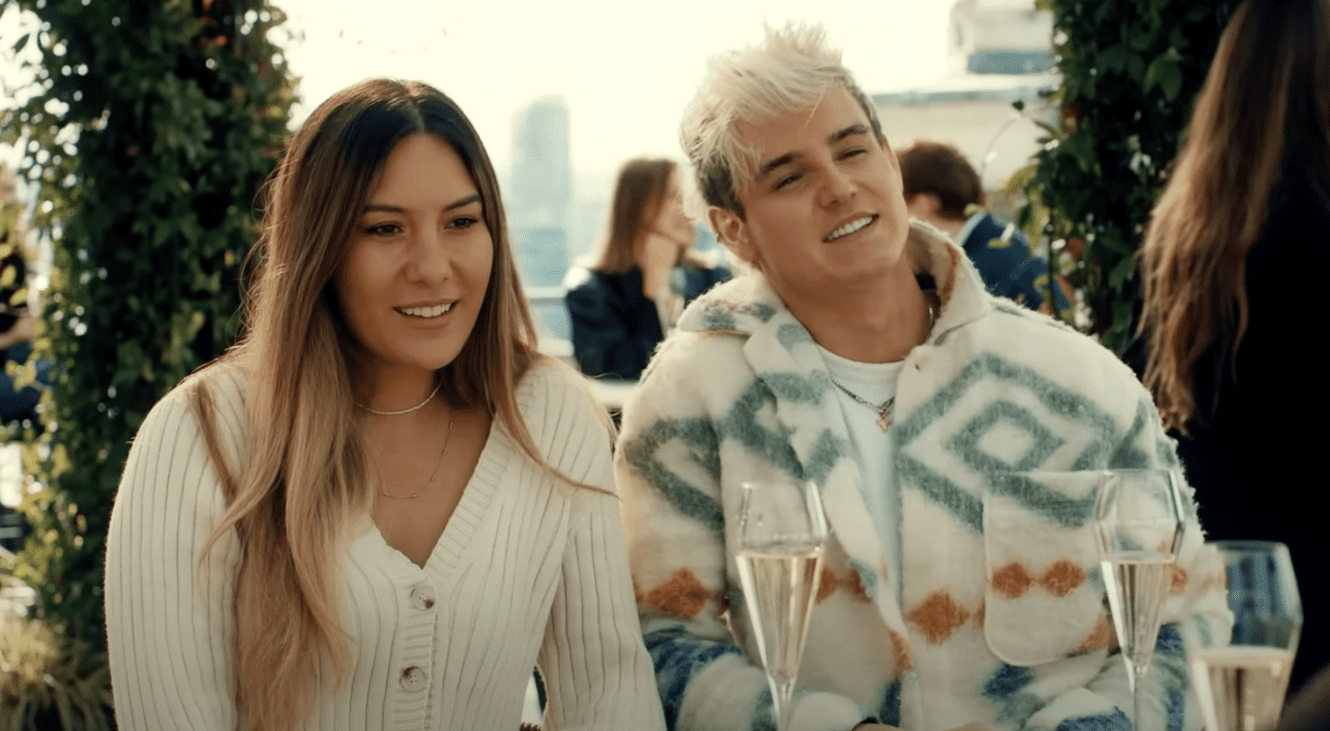 Inga Valentiner and Sam Prince on Made in Chelsea