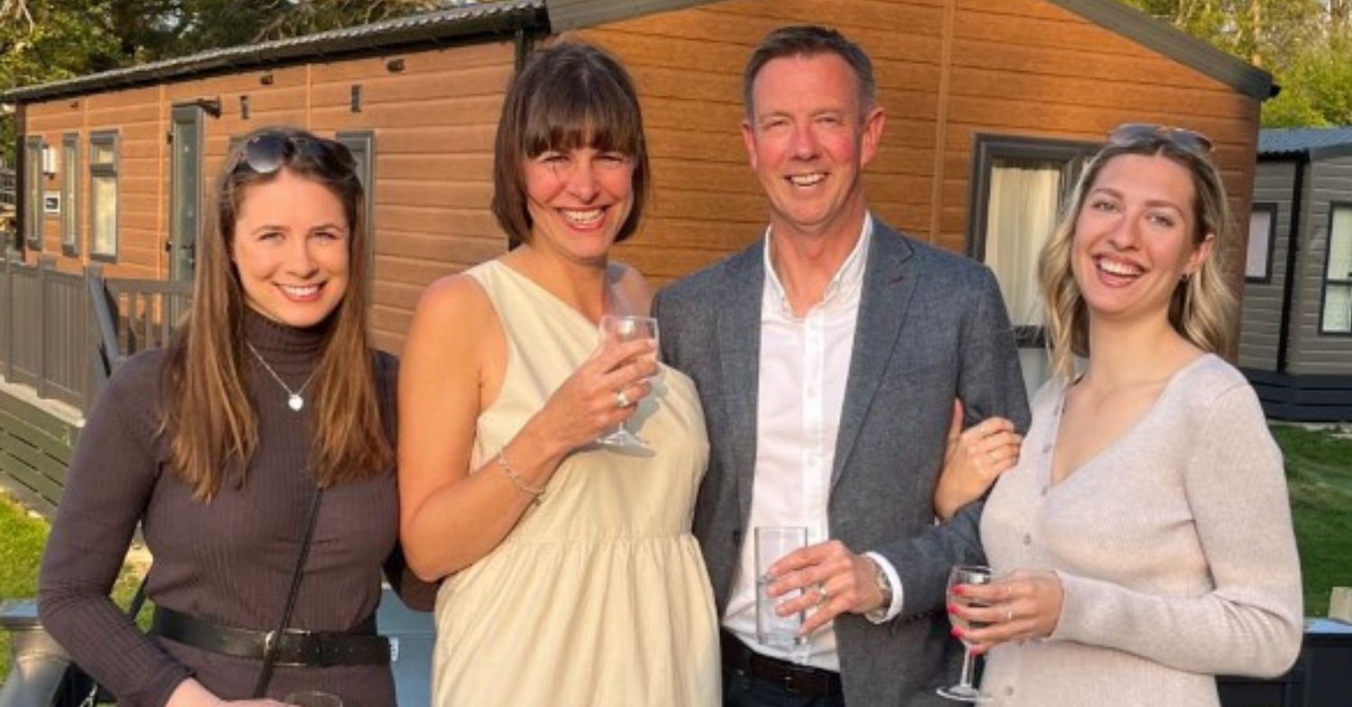 Liz Taylor family photo