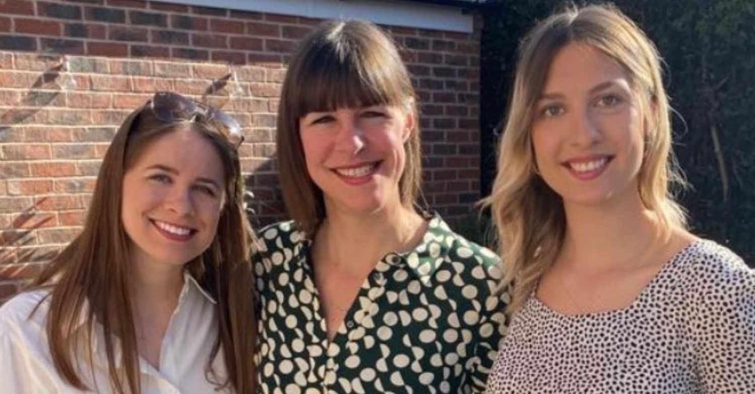 Liz and her daughters