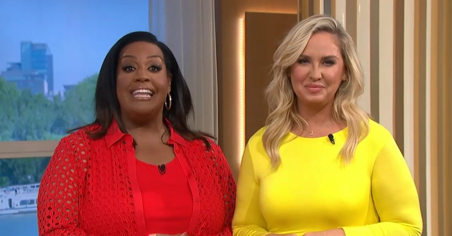 Alison Hammond and Josie Gibson hosting This Morning