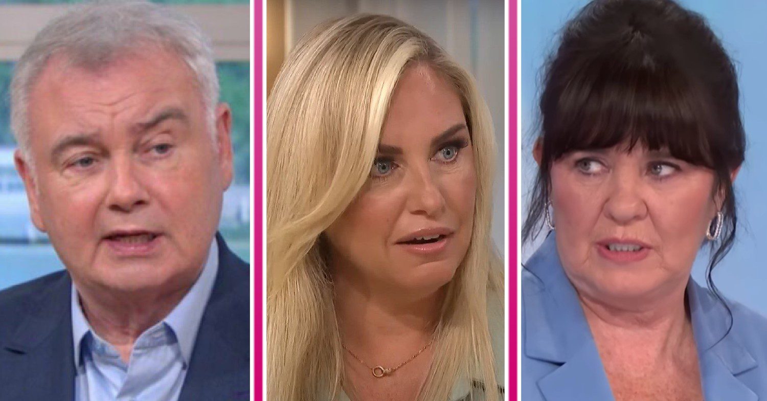 Celebs Eamonn, Josie and Coleen