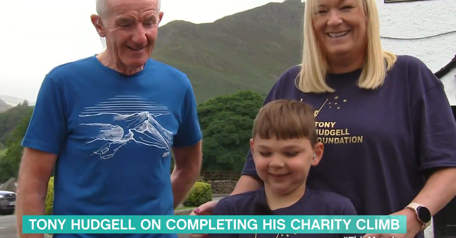 Tony Hudgell on This Morning