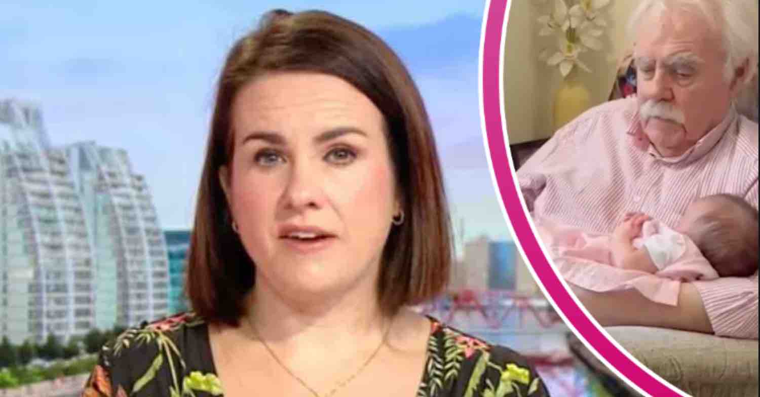 Nina Warhurst, her father Chris and daughter Nance