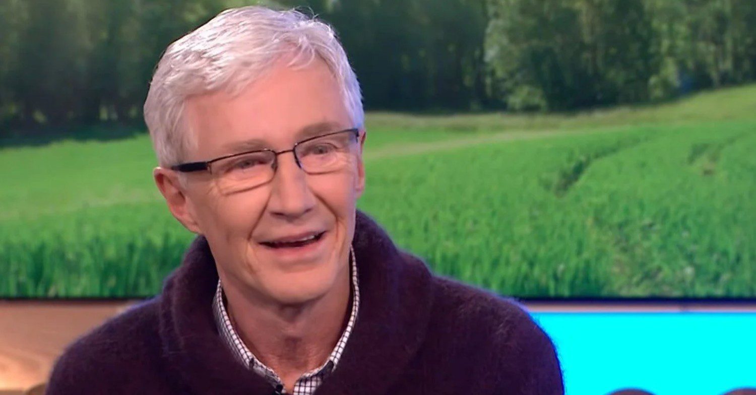 Paul O'Grady smiles