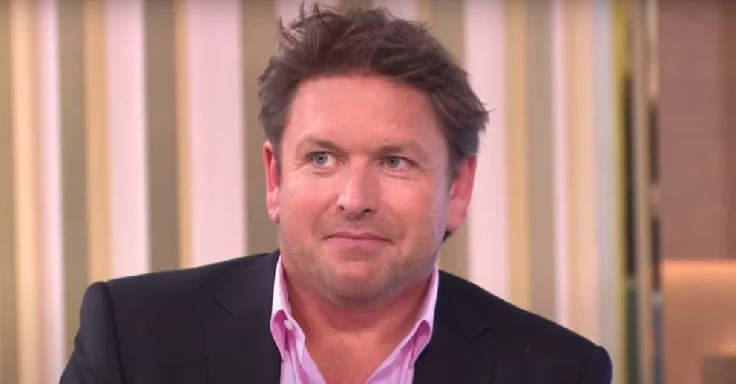 James Martin smirks
