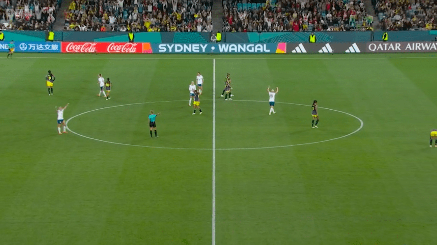 England beat Columbia in the Fifa World Cup