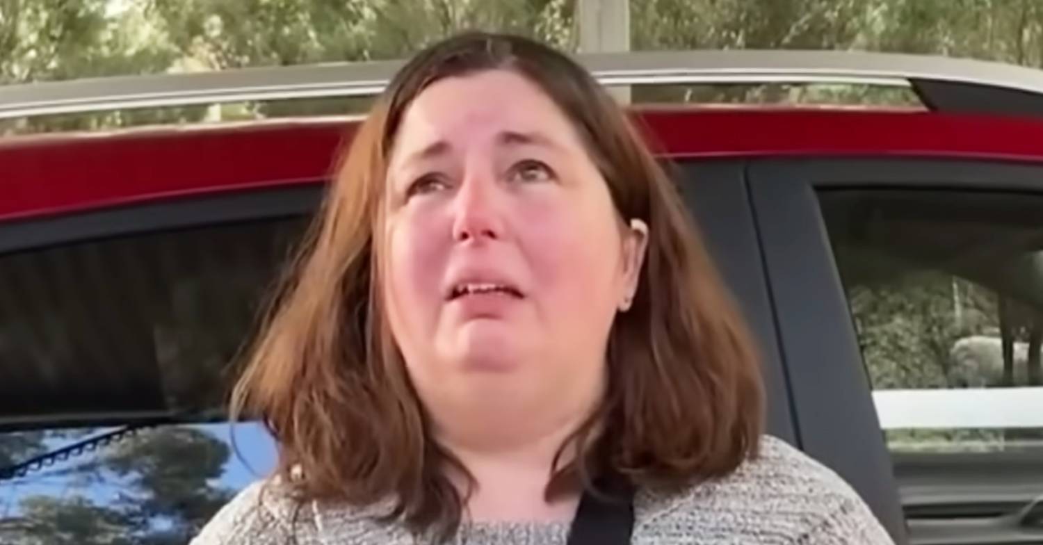 Erin Patterson is tearful