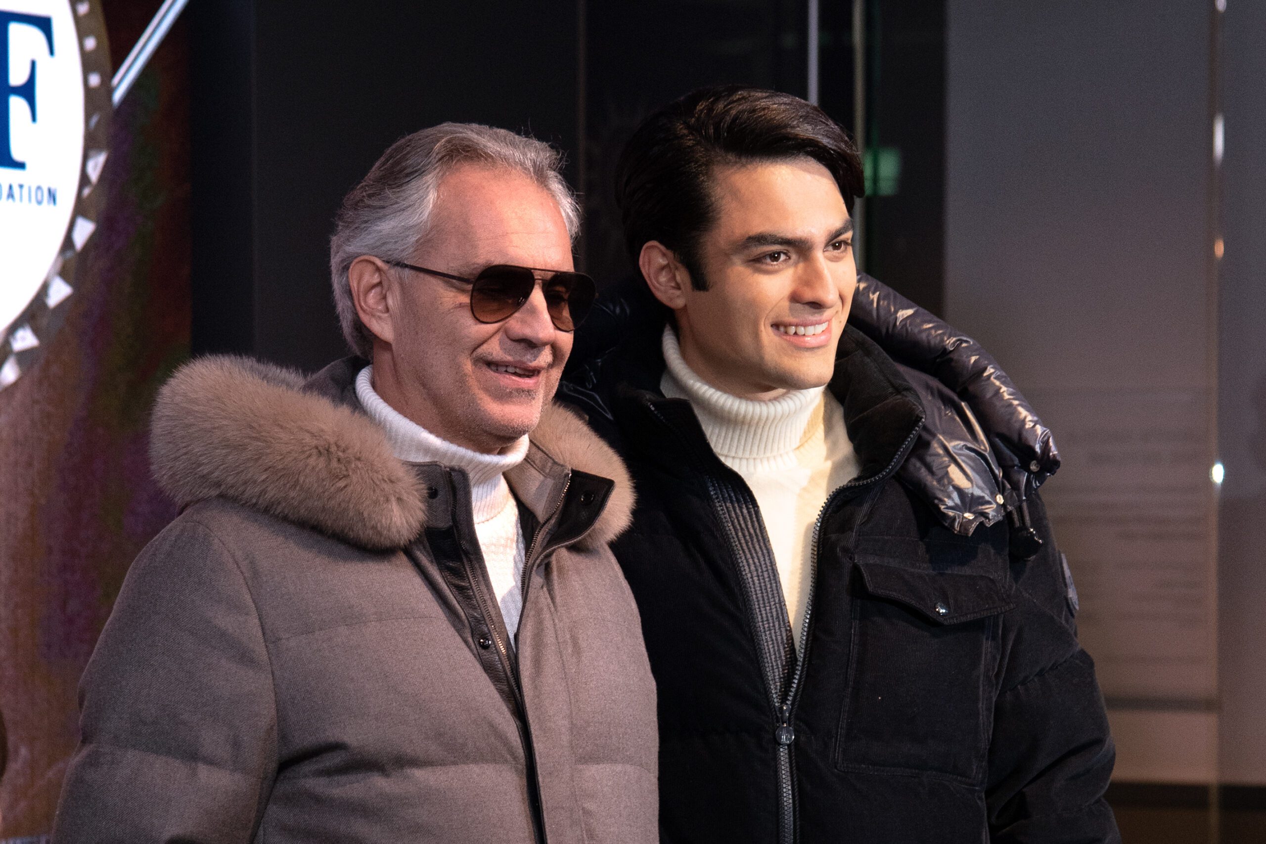 Andrea and Matteo Bocelli