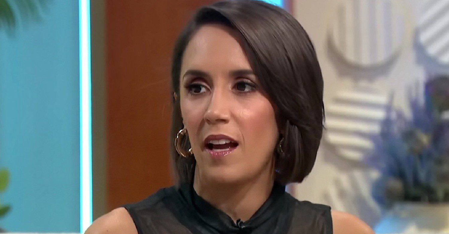 Janette Manrara speaking on Lorraine