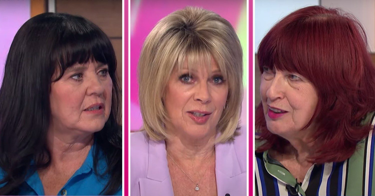 Coleen Nolan, Ruth Langsford, and Janet Street-Porter were all on Loose Women today