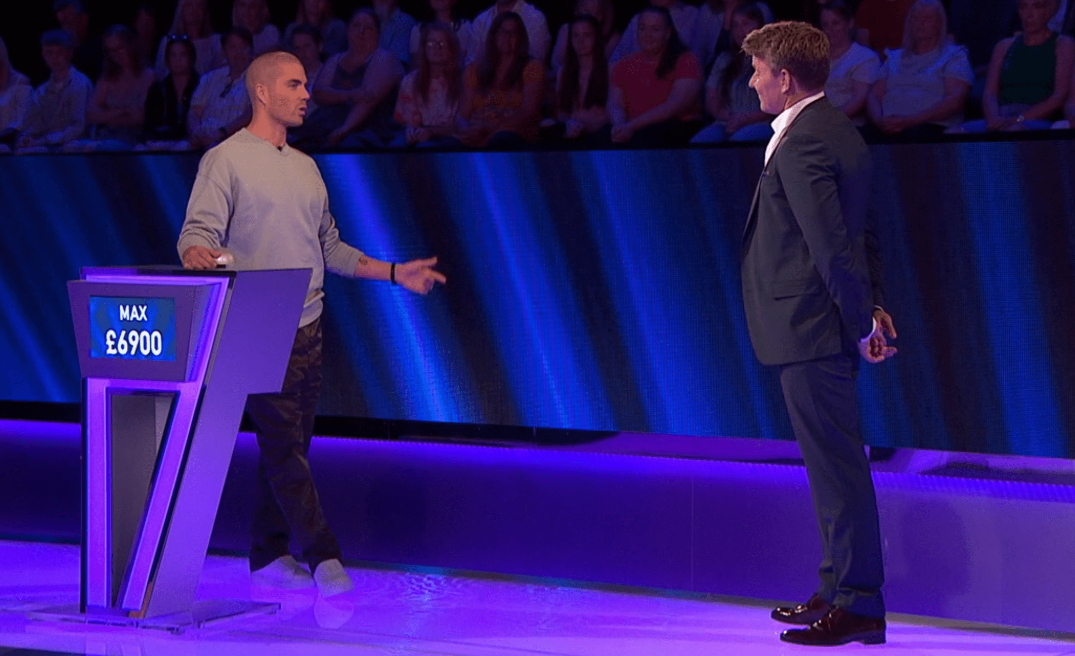 Max George and Ben Shephard on Tipping Point: Lucky Stars