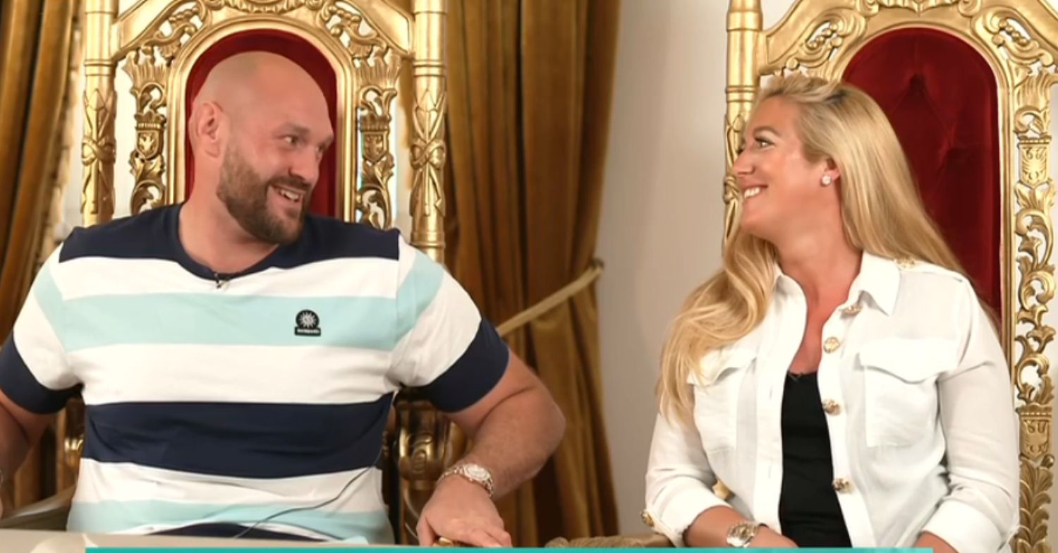 Tyson and Paris Fury on This Morning