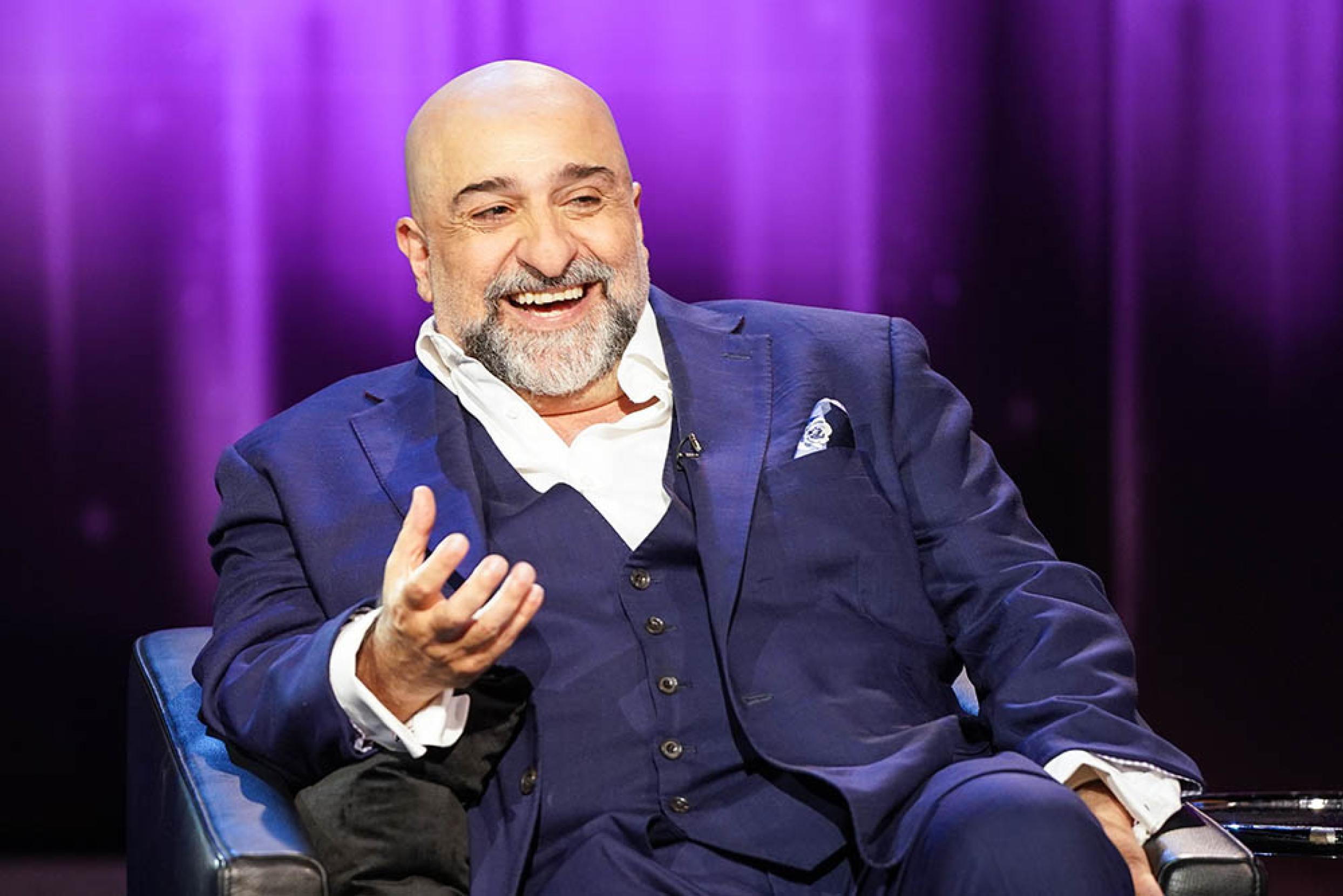 Omid Djalili smiling