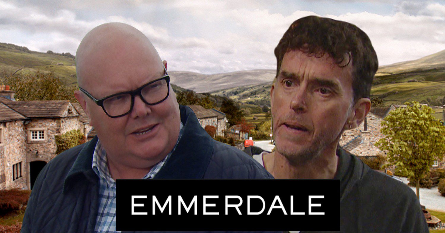 Marlon and Paddy in Emmerdale