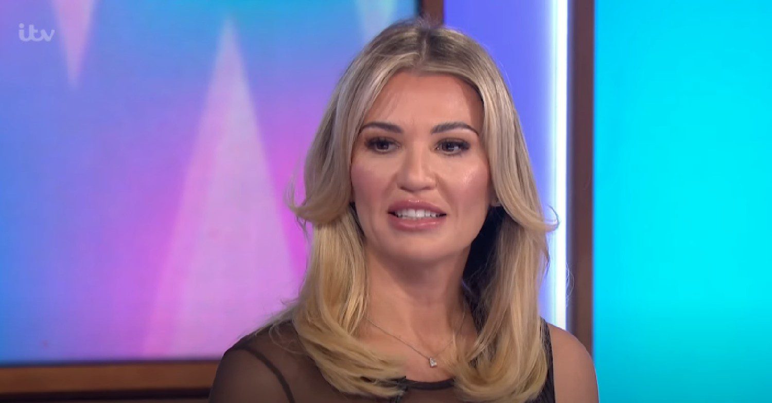 Christine McGuinness speaking on Loose Women