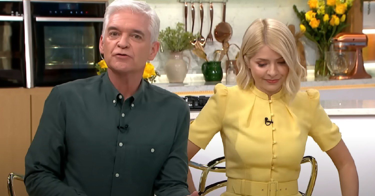 Phillip Schofield and Holly Willoughby on This Morning