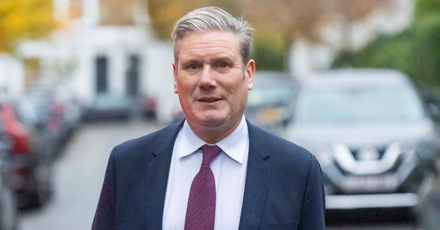 Keir Starmer looking in front 