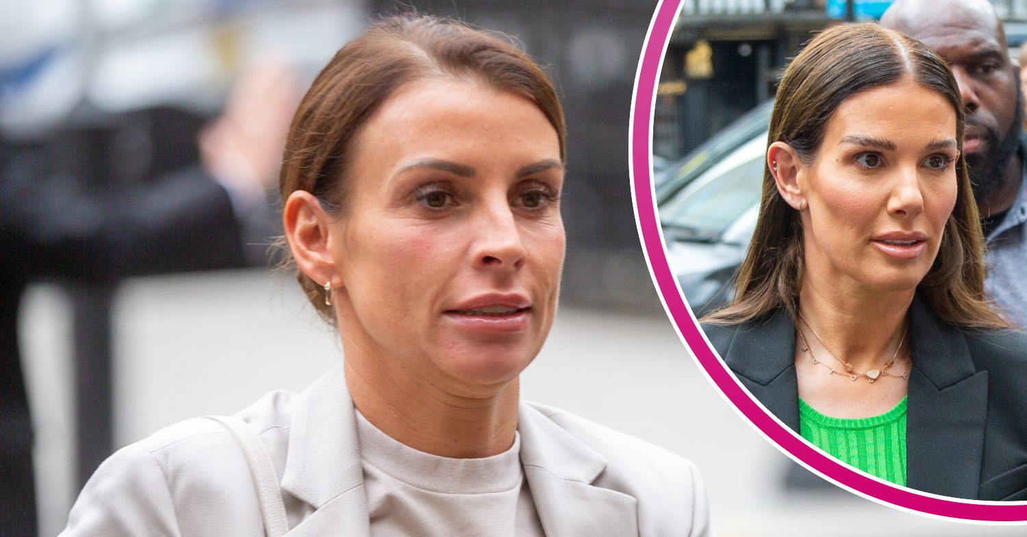 Coleen Rooney/Rebekah Vardy composite image