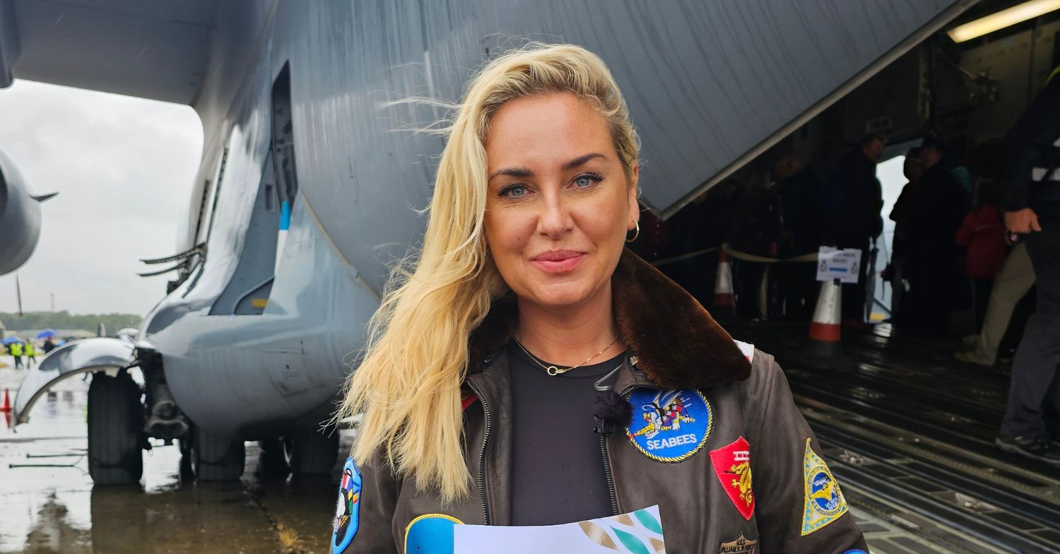 Josie Gibson smiling