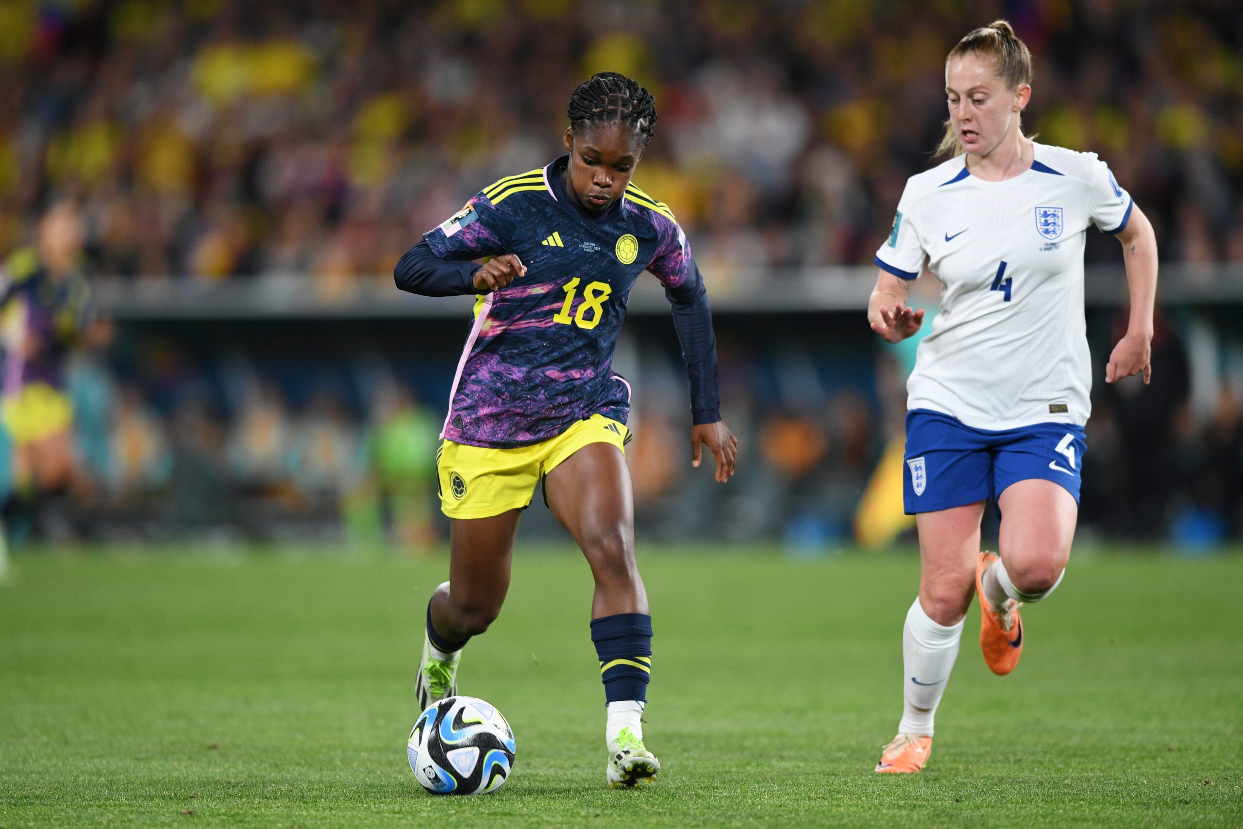 Linda Caicedo and Keira Walsh