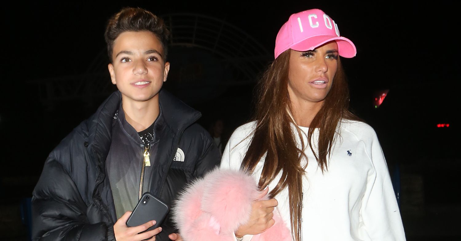 Katie Price and Junior Andre paparazzi photo