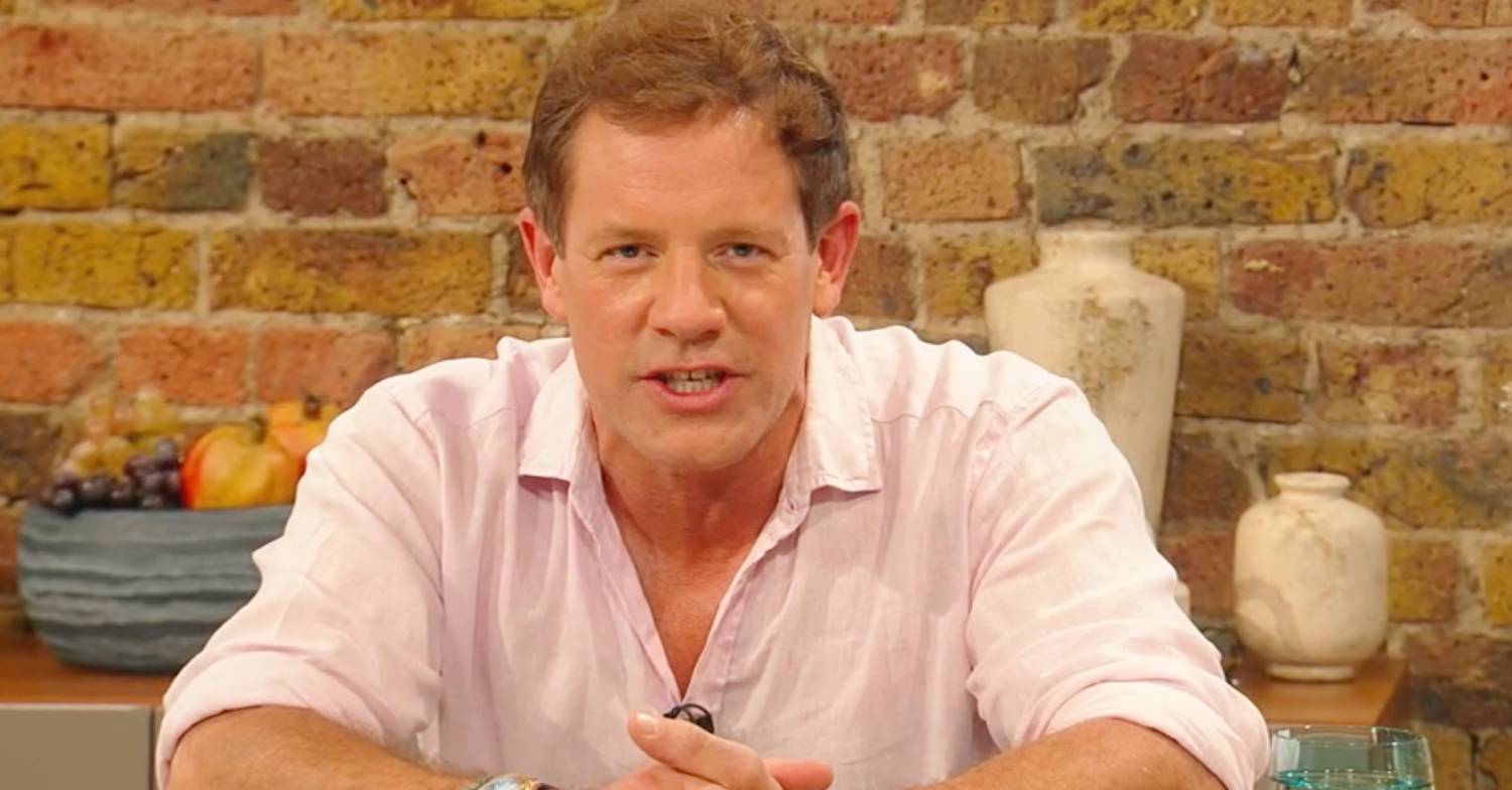 Saturday Kitchen host Matt Tebbutt faces the camera today