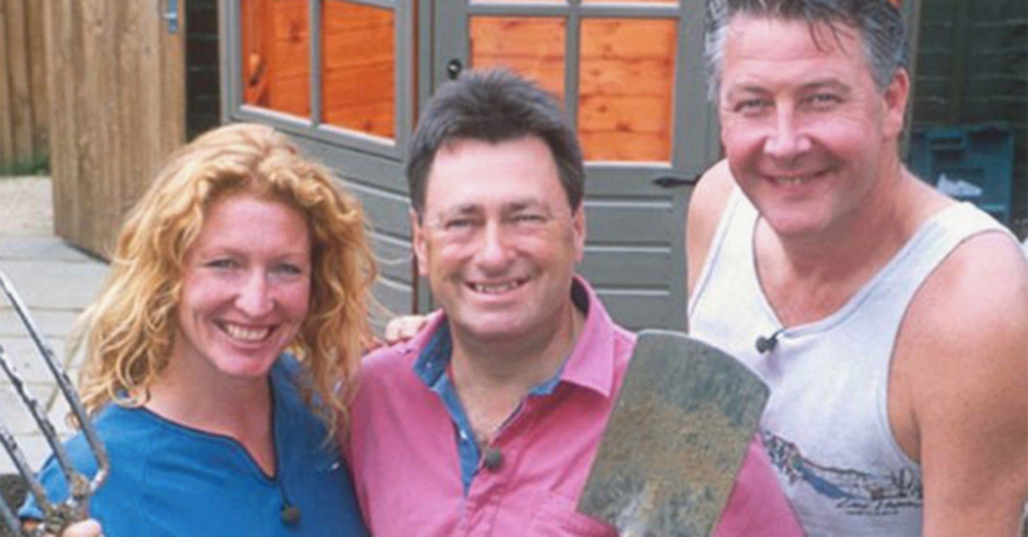 Charlie Dimmock on her TV show