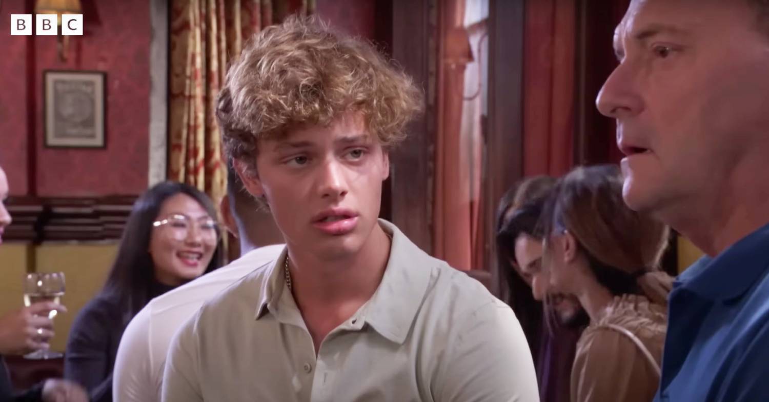 Bobby Brazier acting in EastEnders