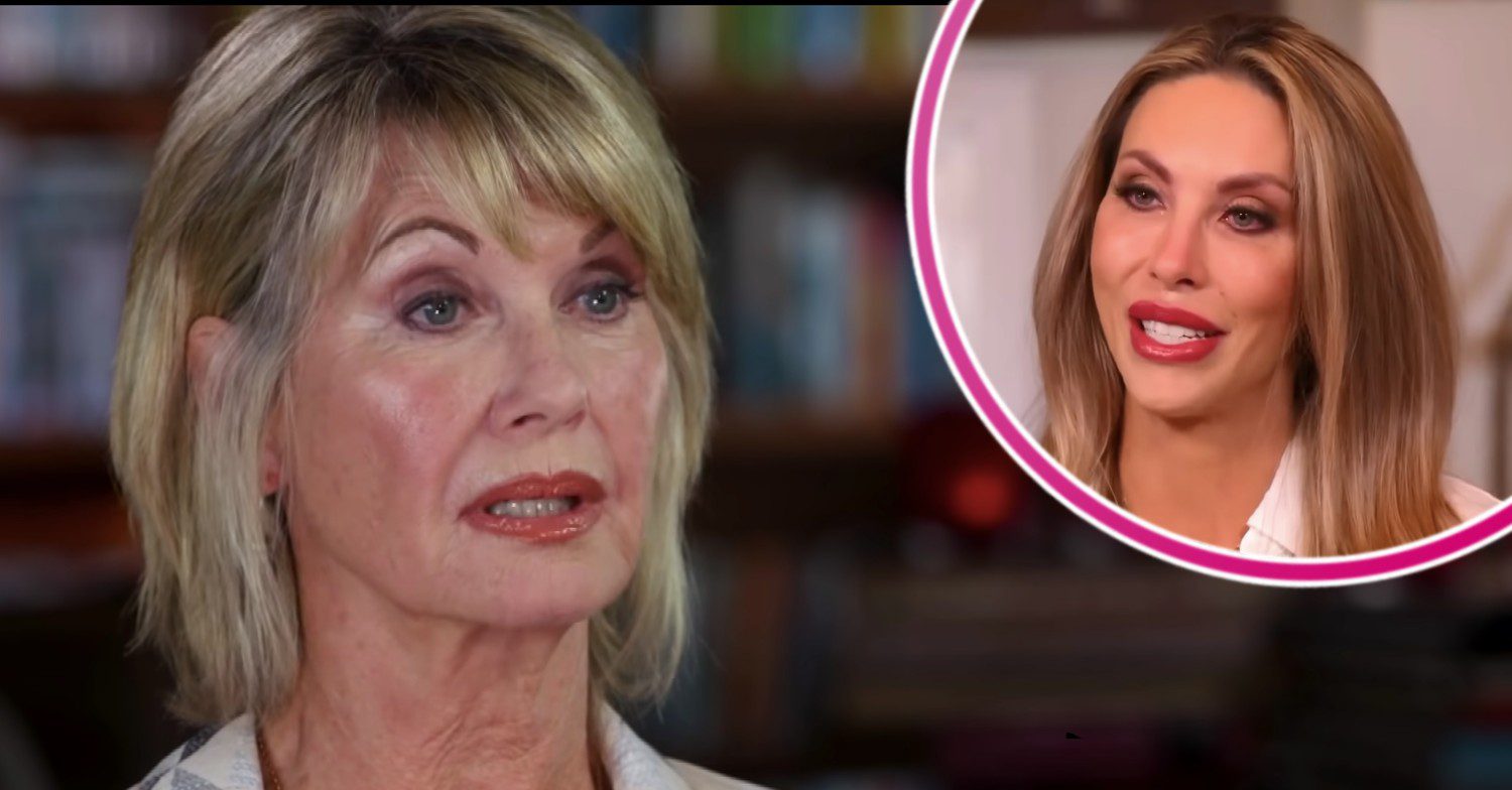 Olivia Newton-John and her daughter