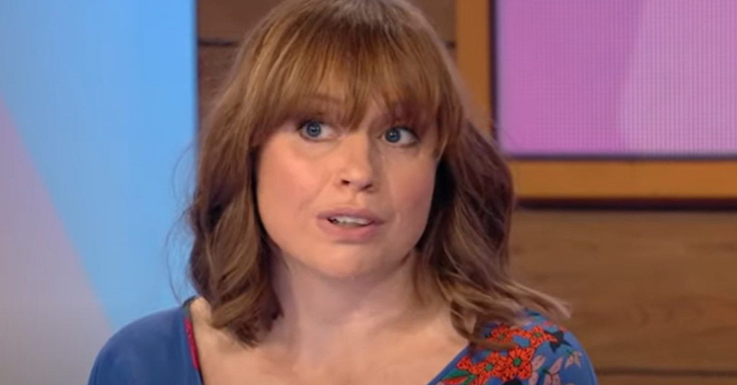 Emmerdale's Karen Blick is serious