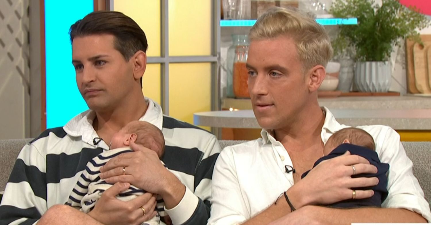 Ollie and Gareth Locke hit by disgusting backlash over baby twins