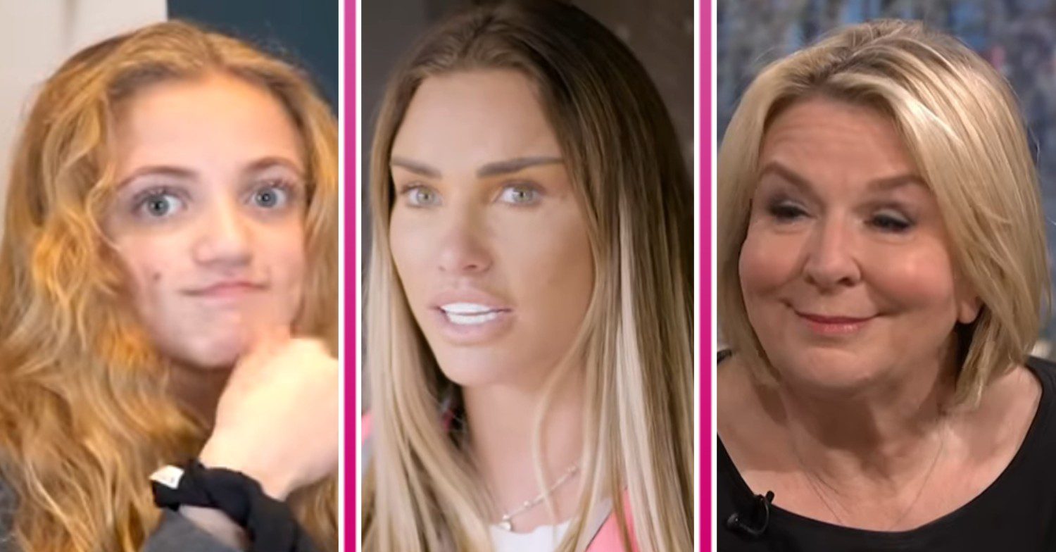 Princess Andre, Katie Price and Fern Britton