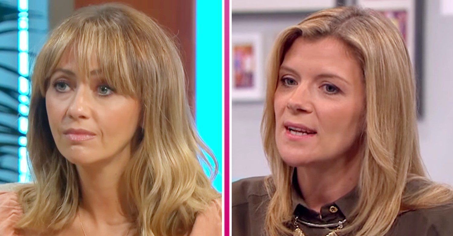 Samia Longchambon and Jane Danson split image