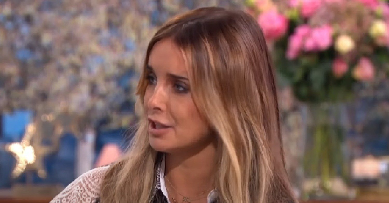Louise Redknapp talking on This Morning
