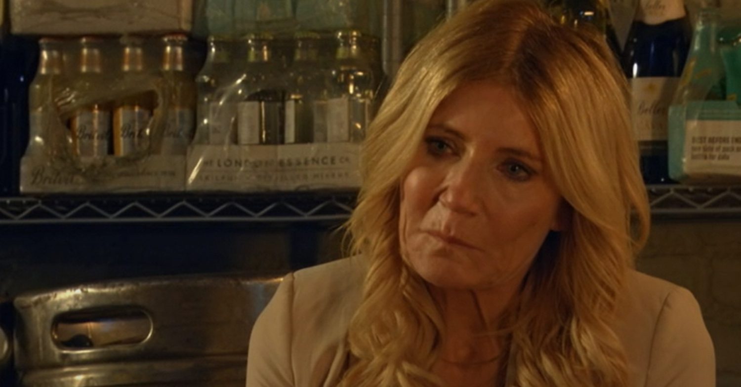EastEnders' Cindy is in deep thought