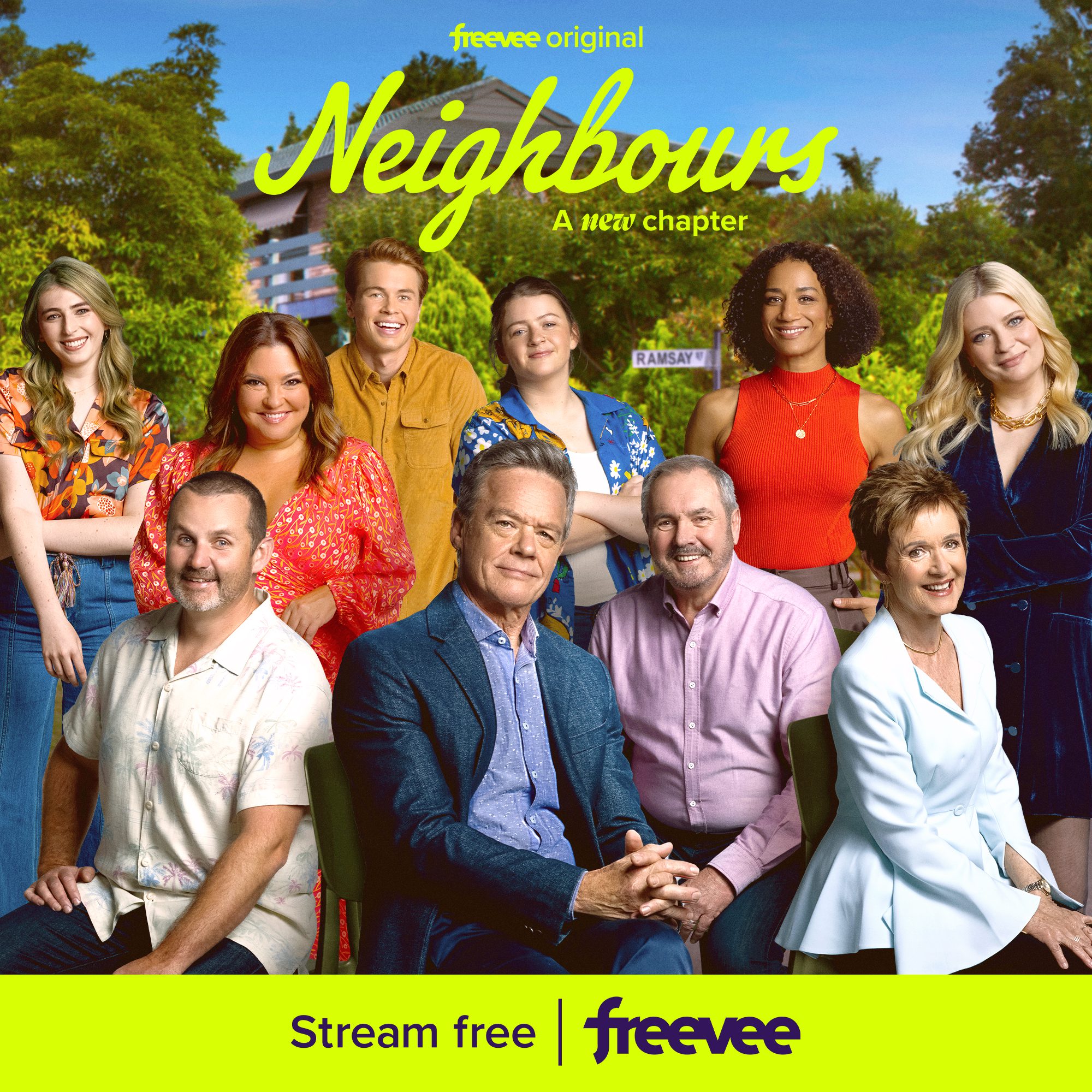 Neighbours cast shot
