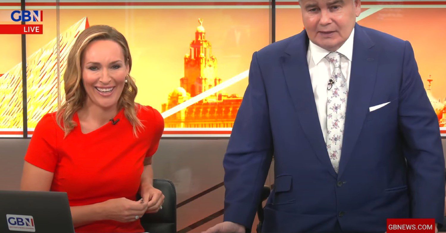 Isabel Webster and Eamonn Holmes