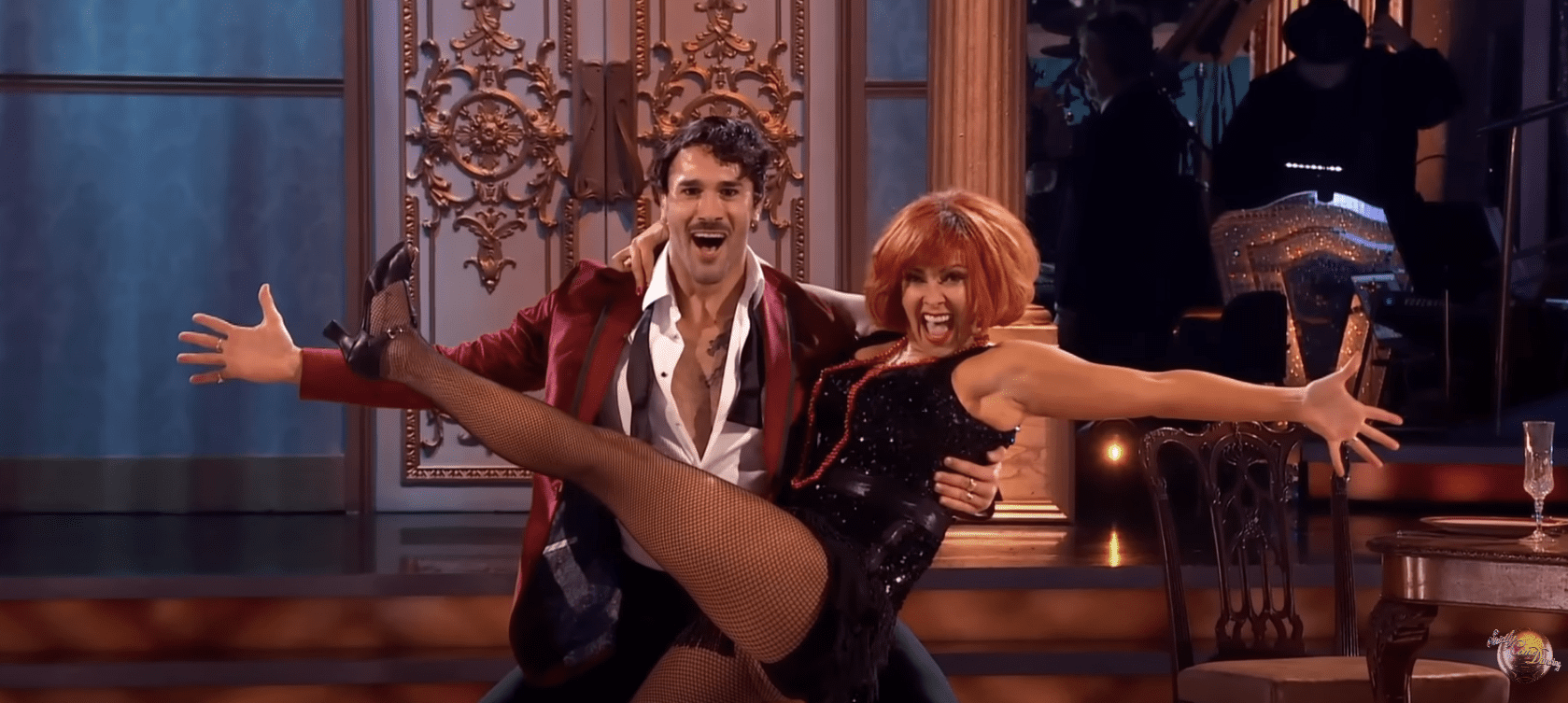 Graziano Di Prima and Kym Marsh dancing on Strictly