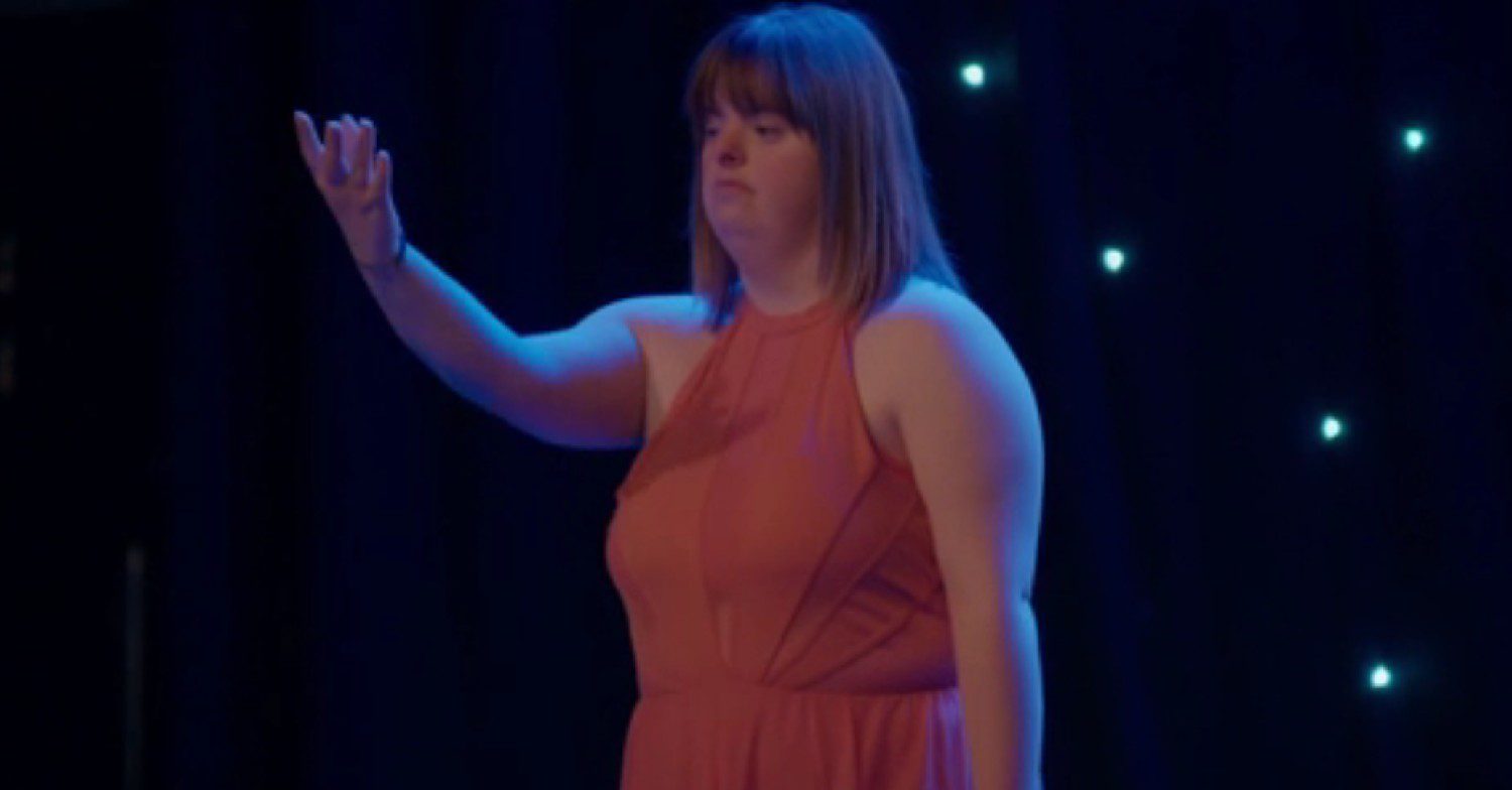 A dancer performing on DIY SOS