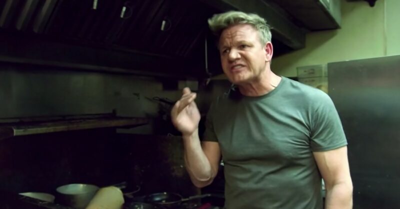 Gordon Ramsay looking angry