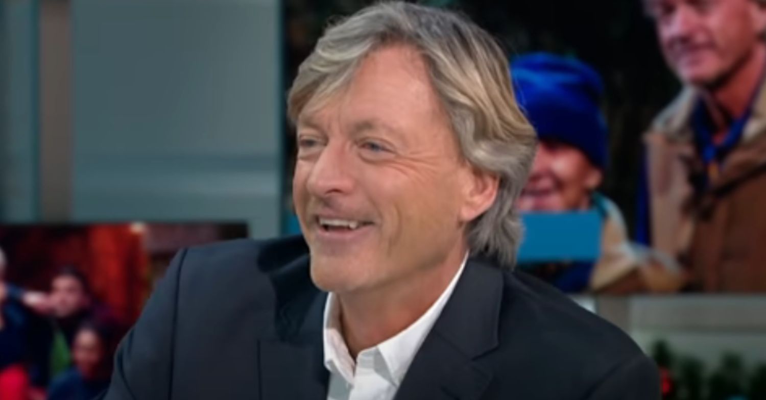 Richard Madeley being interviewed on Good Morning Britain