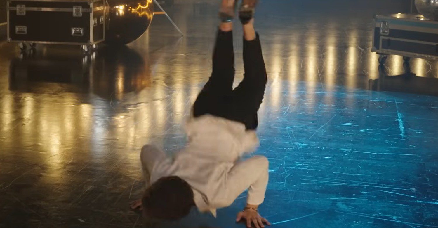 Bobby Brazier doing the worm