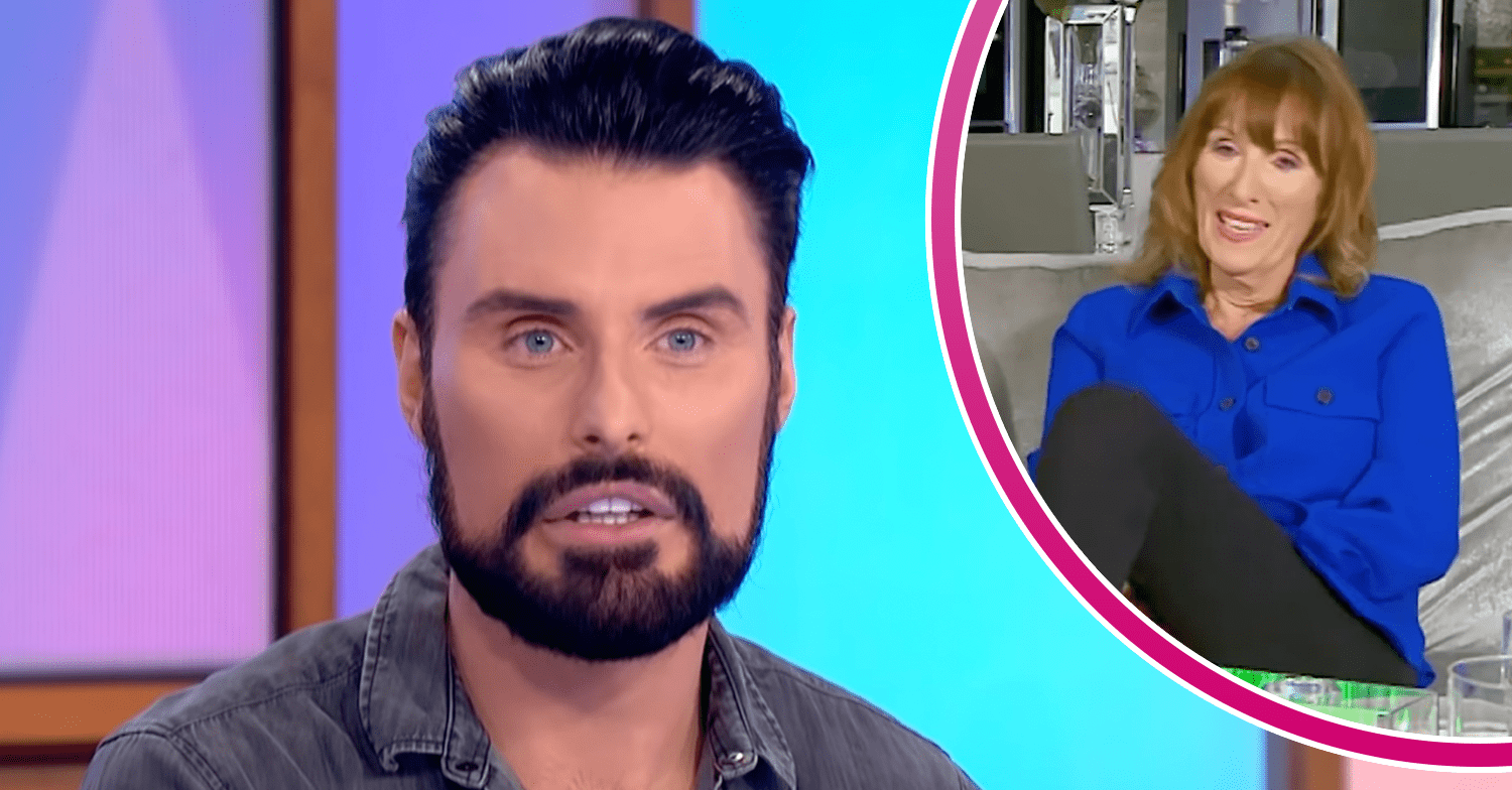 Rylan Clark on Loose Women and mum Linda inset
