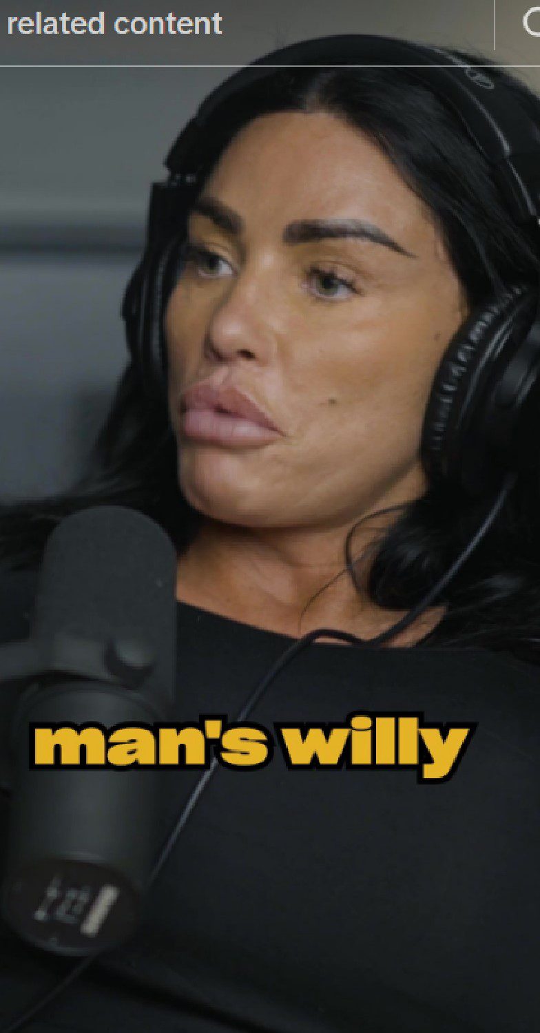 Katie Price on Jamie Laing's podcast