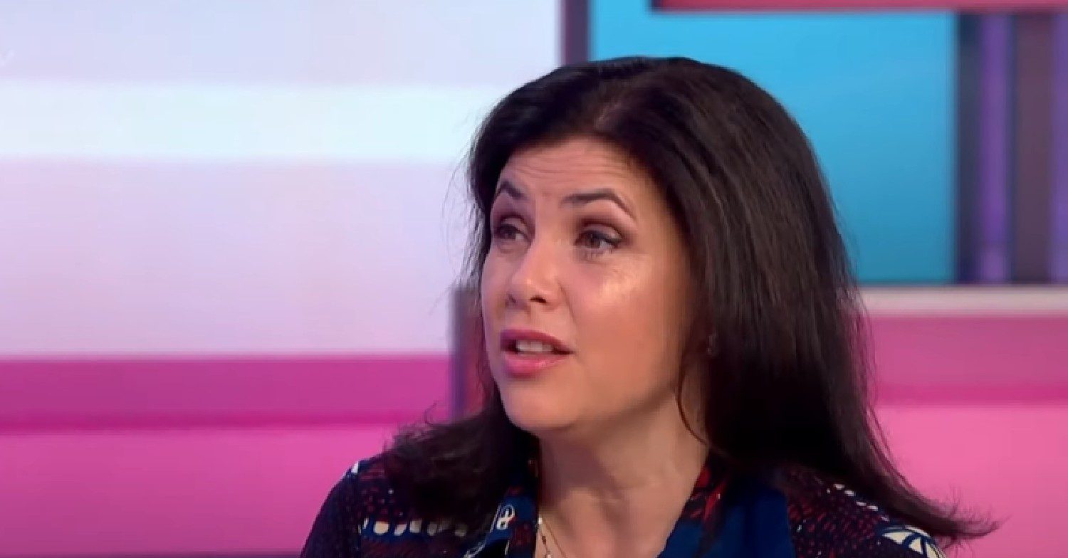 Kirstie Allsopp speaking on GMB