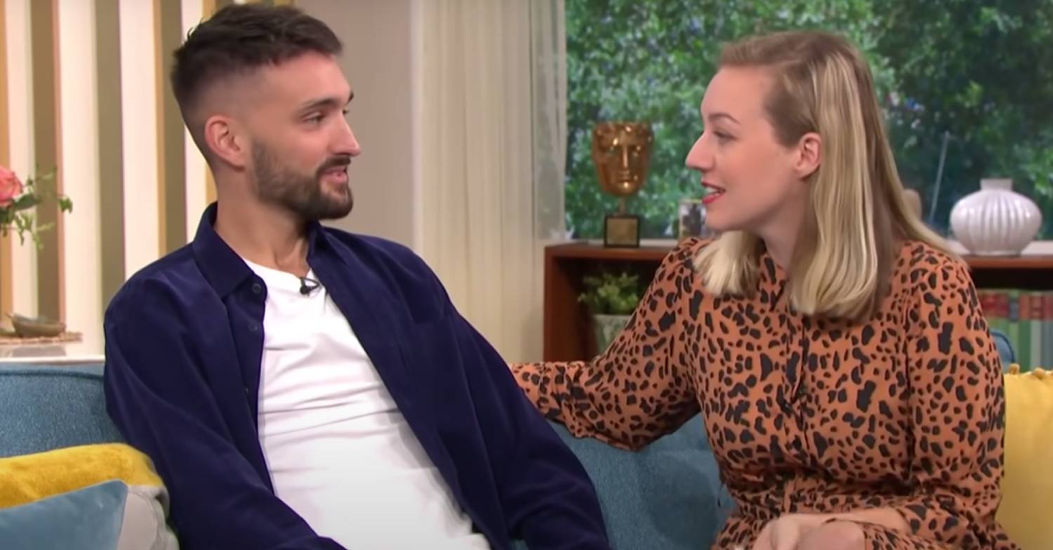 Tom Parker and Kelsey Parker appear on This Morning