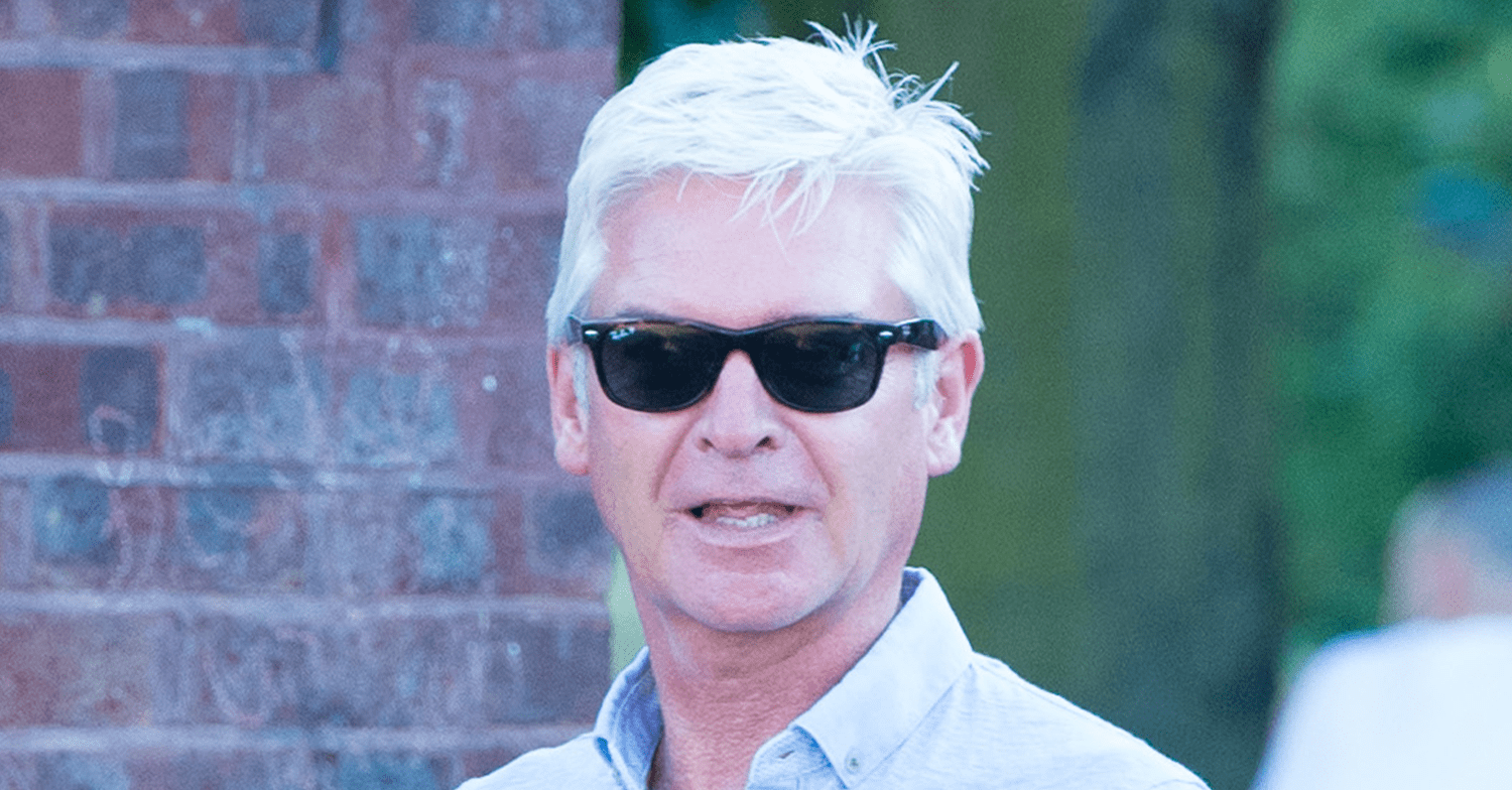 Phillip Schofield wearing sunglasses