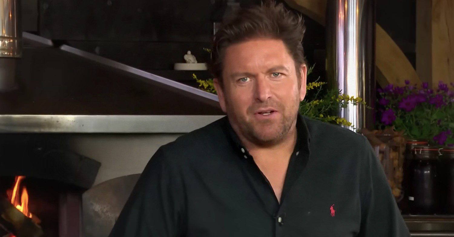James Martin on his TV show