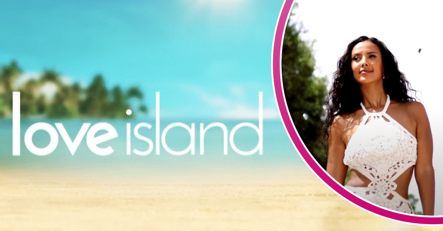 Love Island logo / Maya Jama